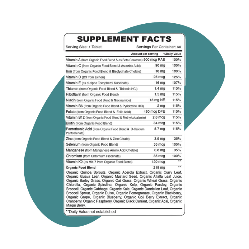 Women’s Daily Multi Vitamin 2