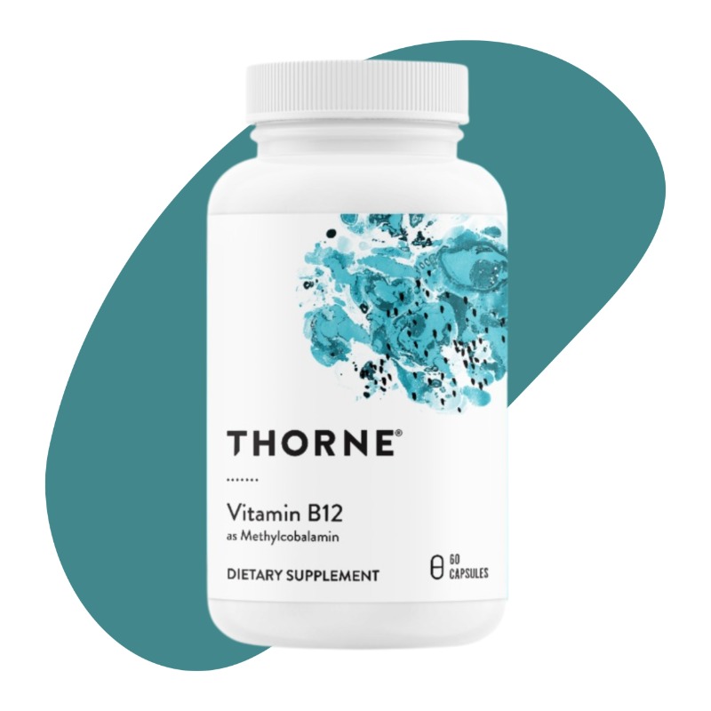 Vitamin B12 as Methylcobalamin, 60 Capsules 0