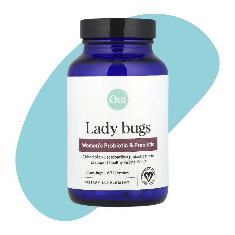 Lady Bugs Women’s Probiotic & Prebiotic 60 Capsules 1