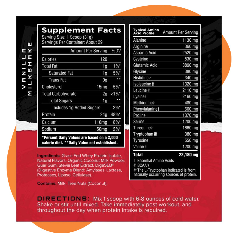 Isolate Vanilla Milkshake 2
