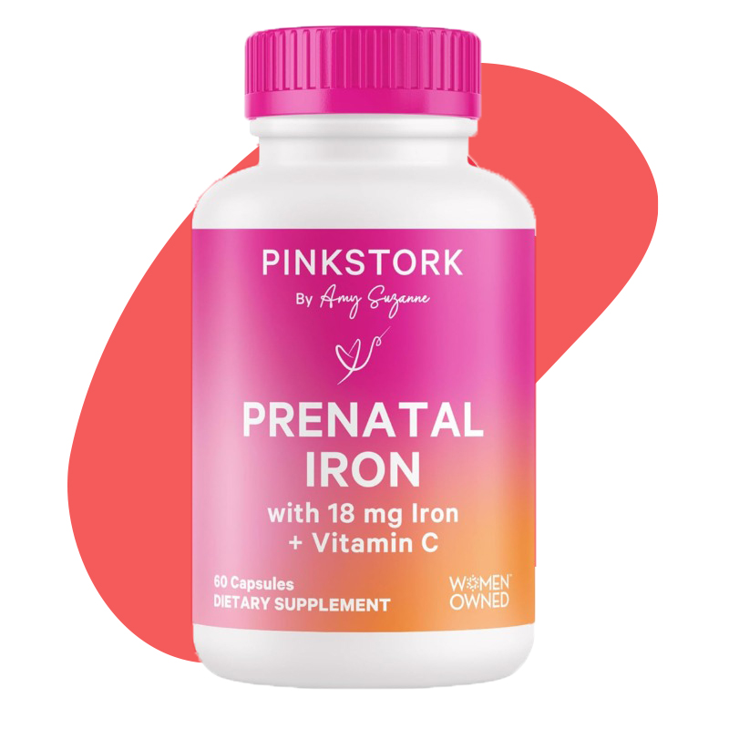 Prenatal Iron, 18 mg Iron & Vitamin C, 60 capsules 0