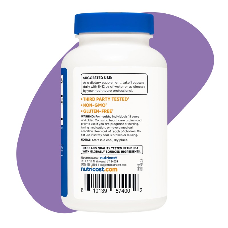 1,000mg, 120 Capsules 3