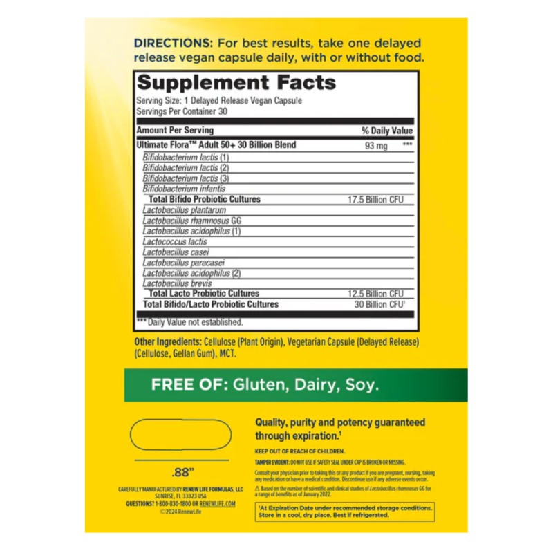 30 Delayed Release Vegan Capsules 5