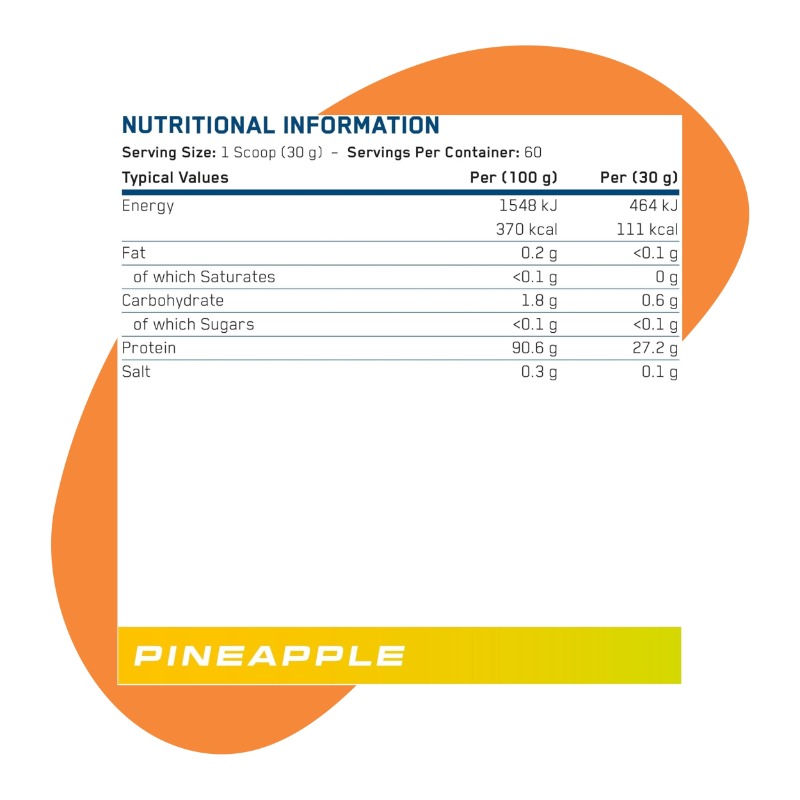 Pineapple Millions 1.8 kg (60 Servings) 2