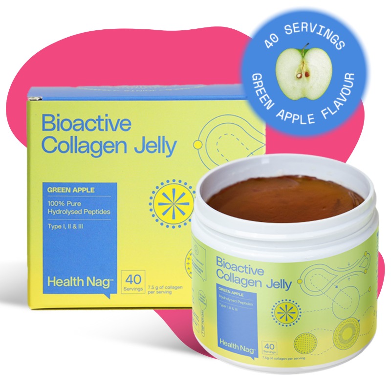 Bioactive Collagen Jelly, Green Apple, 400g 0