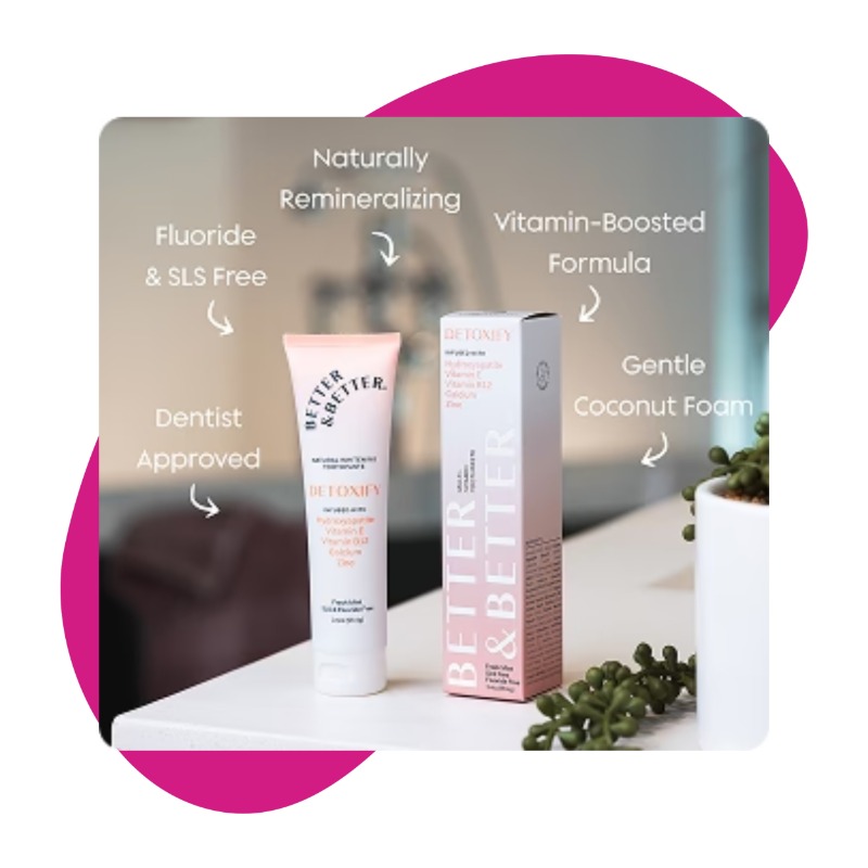 Detoxify Natural Whitening Toothpaste,  96.4 g 2