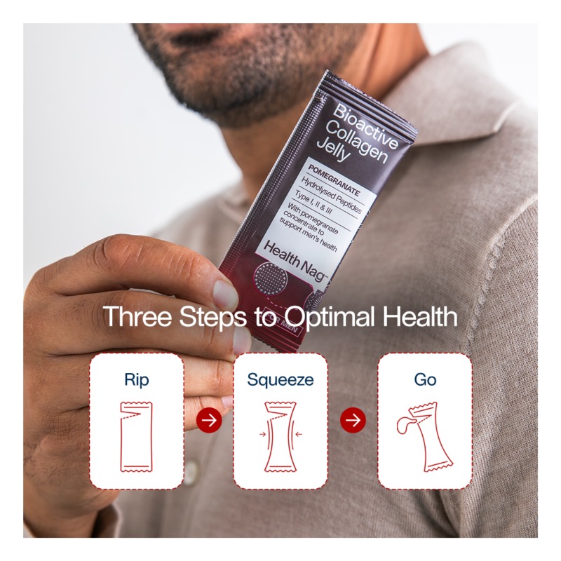 Bioactive Collagen Jelly, On-the-Go, Pomegranate, 20 sachets 5