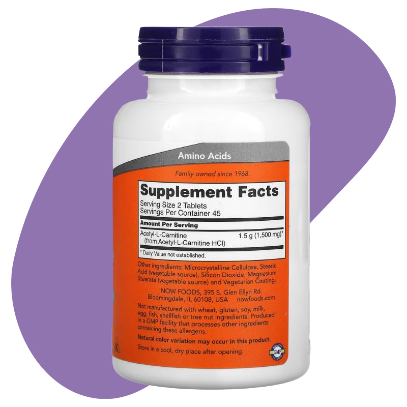 Acetyl-L Carnitine- 90 tablets 2