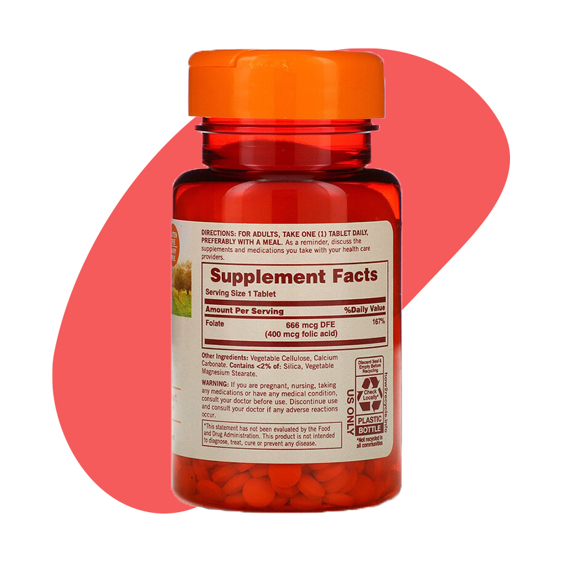 Folic Acid 400mcg 1