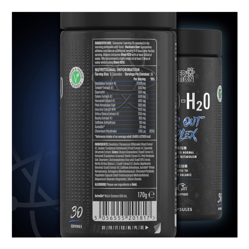 Water Out Complex, 180 Capsules - 30 Servings 1