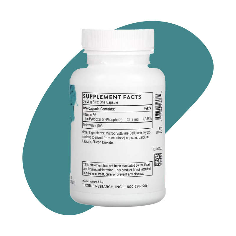 Pyridoxal 5 Phosphate 180 capsules 2