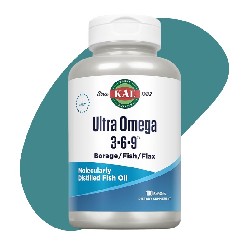 Ultra Omega 3‑6‑9, 100 Softgels 1