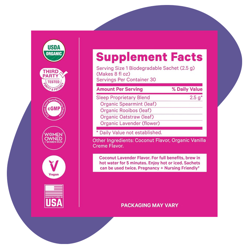 Coconut Lavender Flavor, 15 Sachets 2