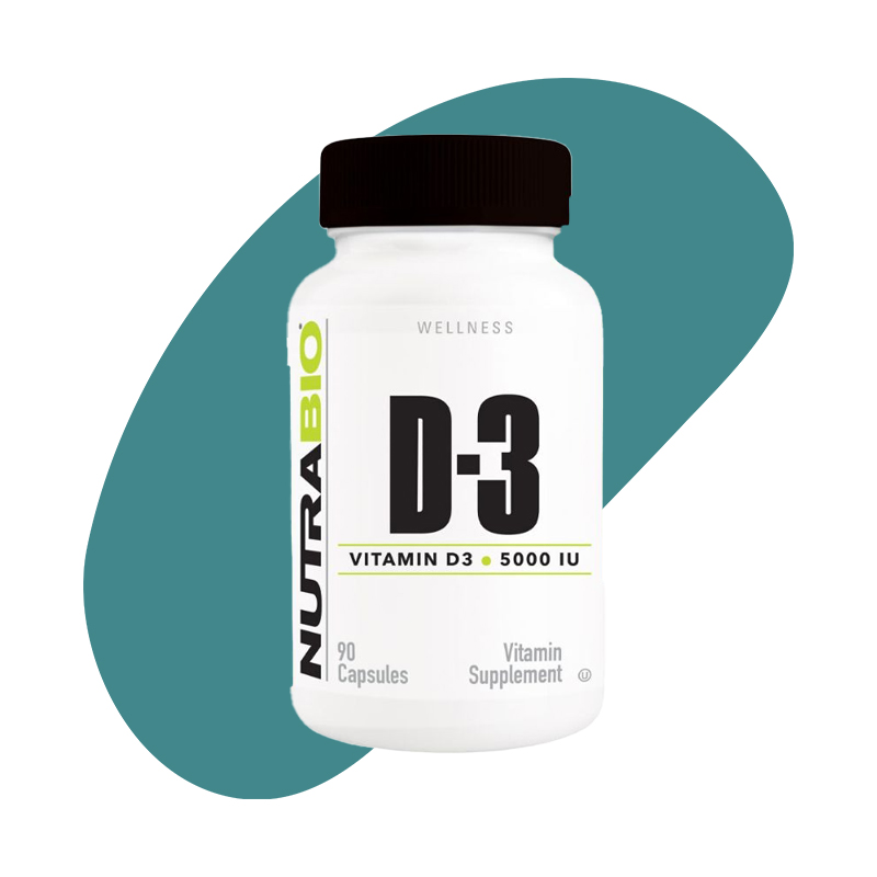 vitamind3 5000iu nutrabio supplement 
