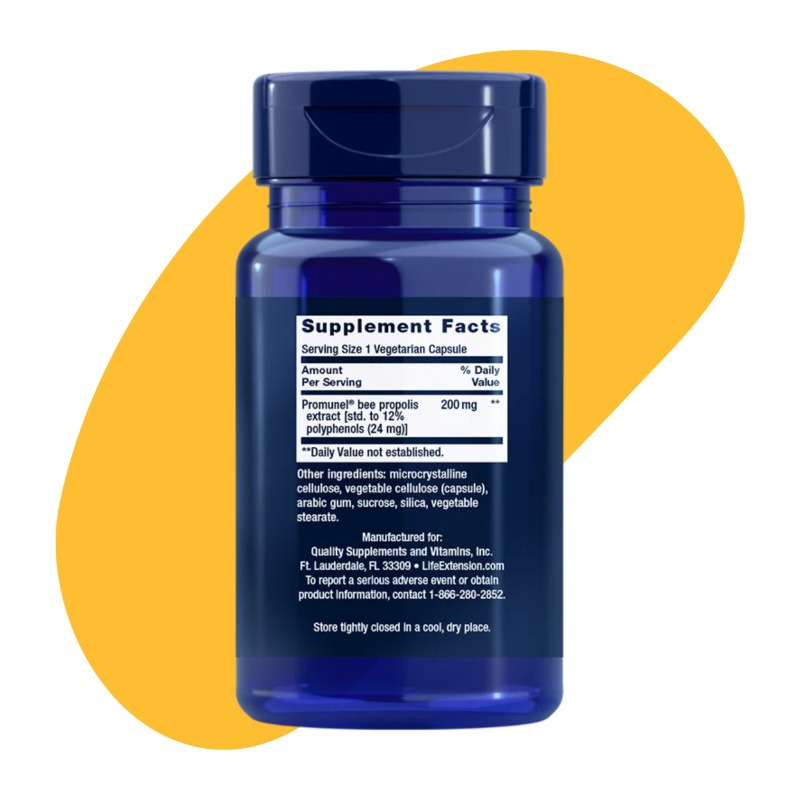 Bee Immune Propolis, 60 Capsules 2