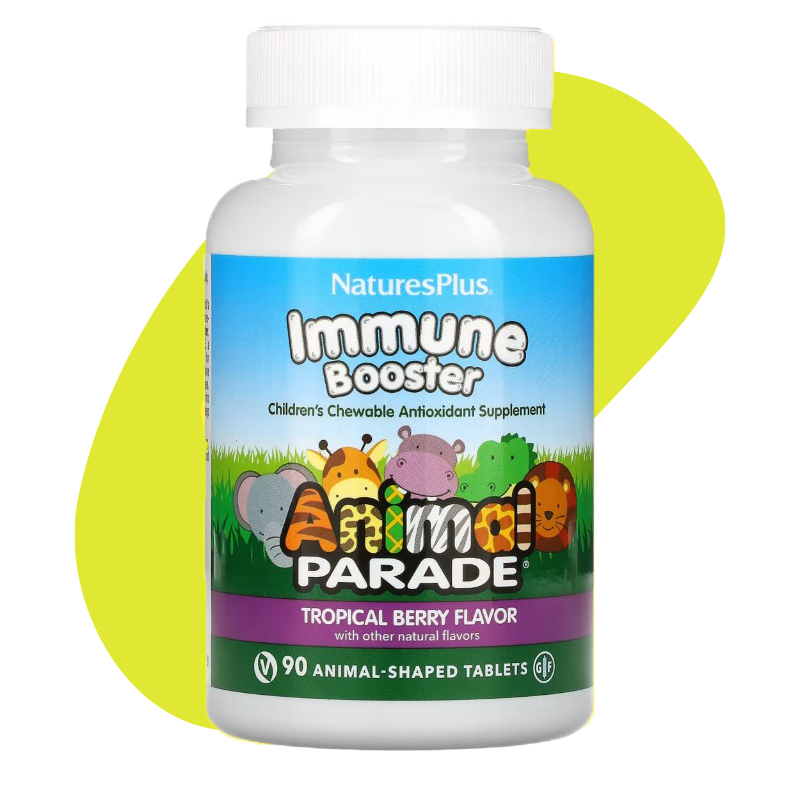 Tropical Berry, 90 Animal-Shaped Tablets 1