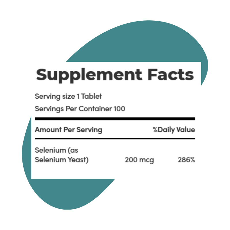 Selenium 200mcg 3