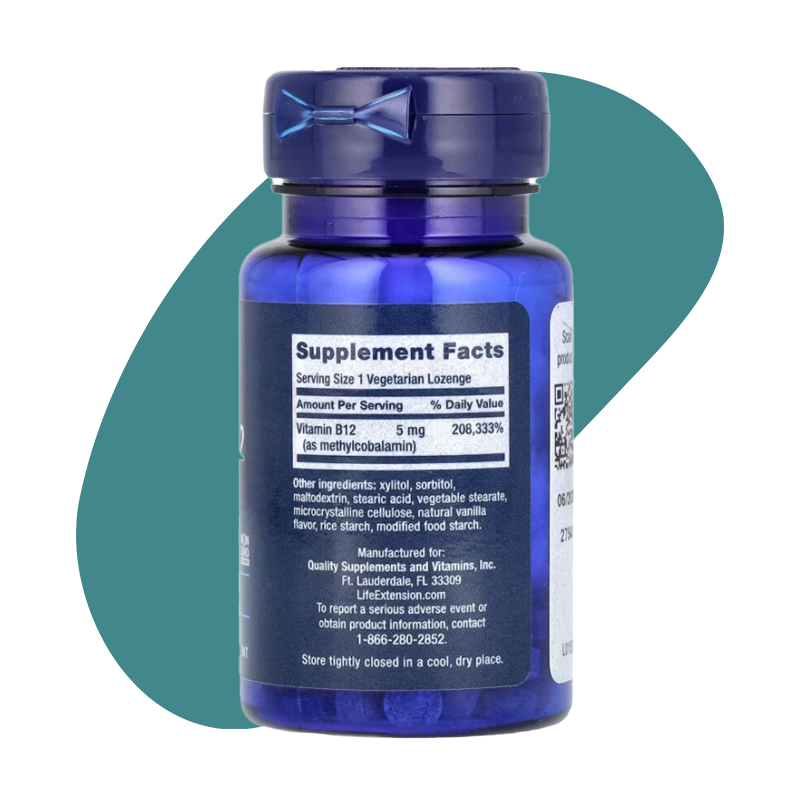 5mg, 60 Vegetarian Lozenges 2