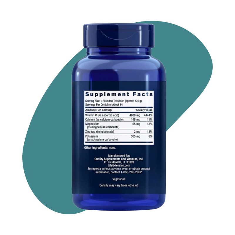 Buffered Vitamin C Powder, 1 lb (454 g) 2