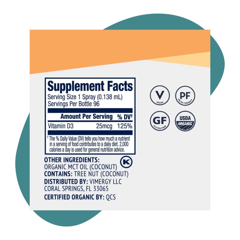 Vitamin D3, 13.3ml 2