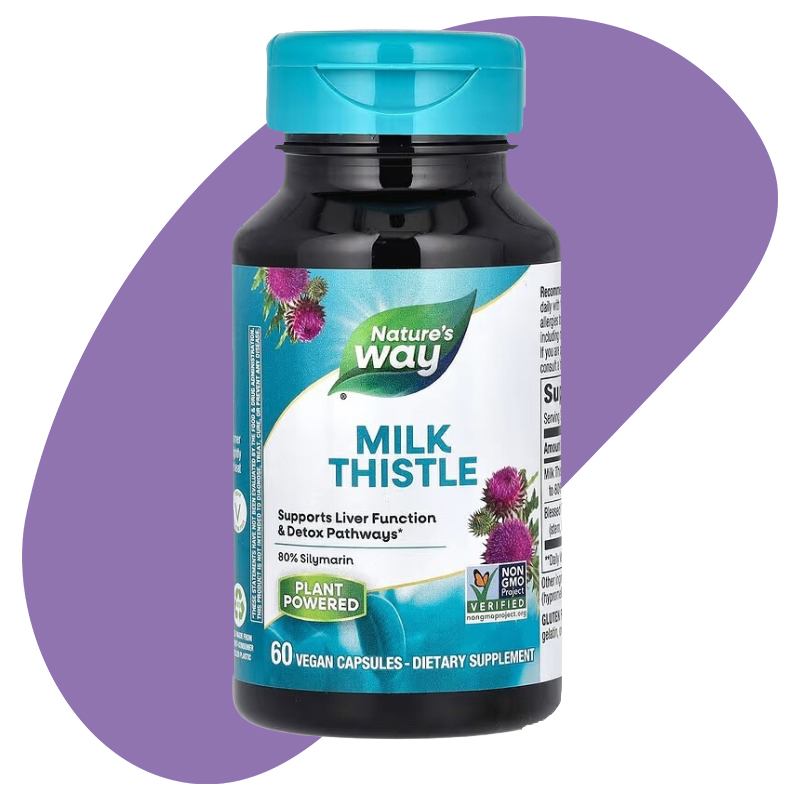 Supports Liver Function & Detox Pathways - 60 Vegan Cap 1