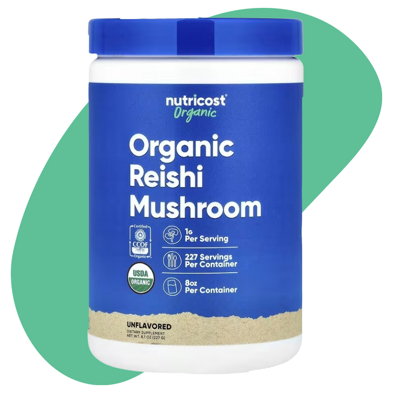 reishi nutricost kuwait provin mushroom organic health