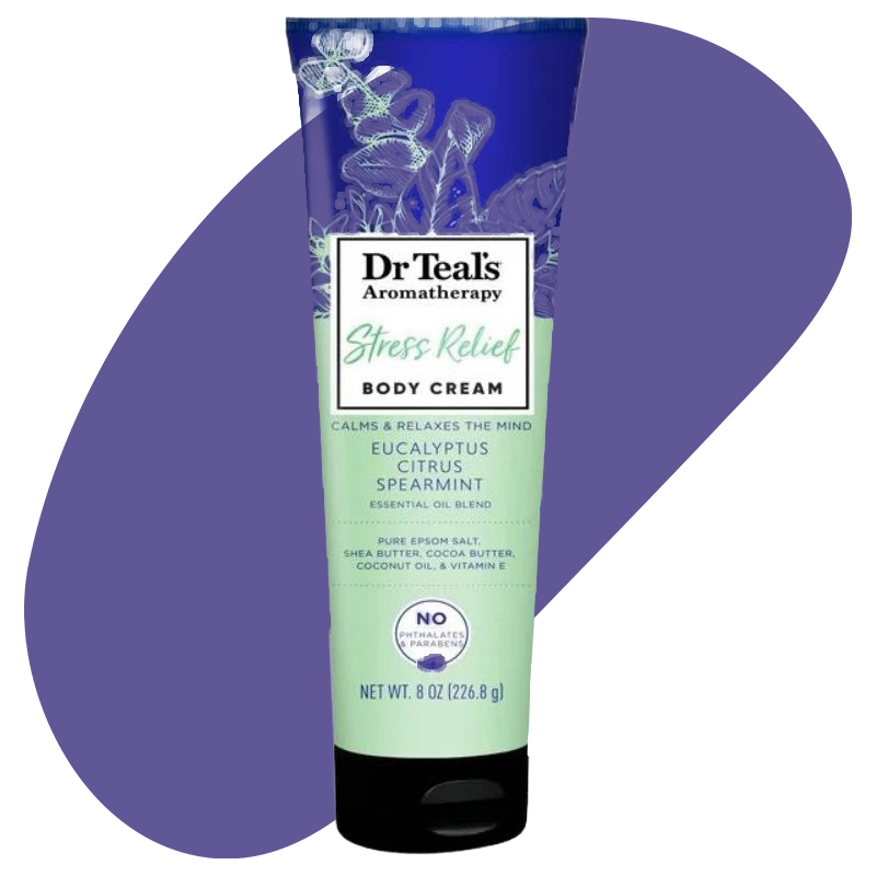 Aromatherapy Stress Relief Body Cream with Eucalyptus & Citrus 1