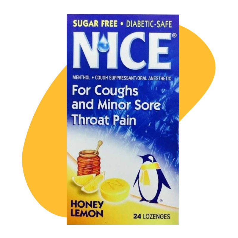 Coughs and Minor Sore Throat Pain Honey Lemon Flavor 0