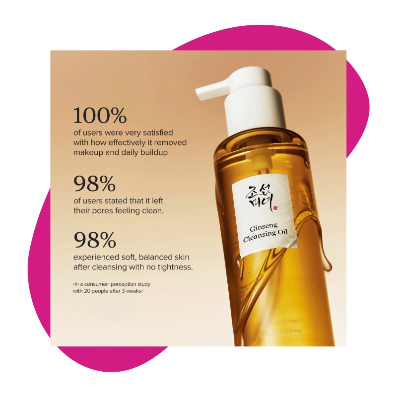 Ginseng Cleansing Oil, 210ml 3