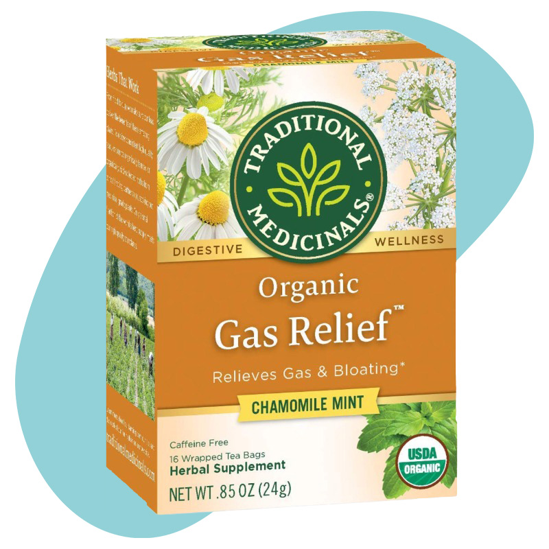 Organic Gas Relief Chamomile Mint Tea 1