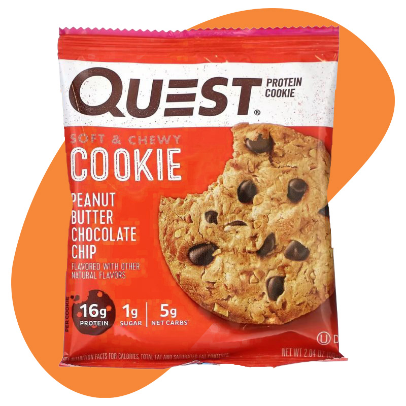 Peanut Butter Chocolate Chip Protein Cookie 58 g 1