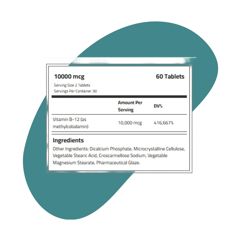 Vitamin B12 Methylcobalamin 10000 mcg 2