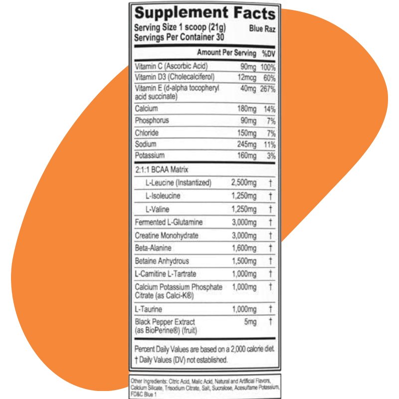 RecoverMode Blue Raz 630g 2