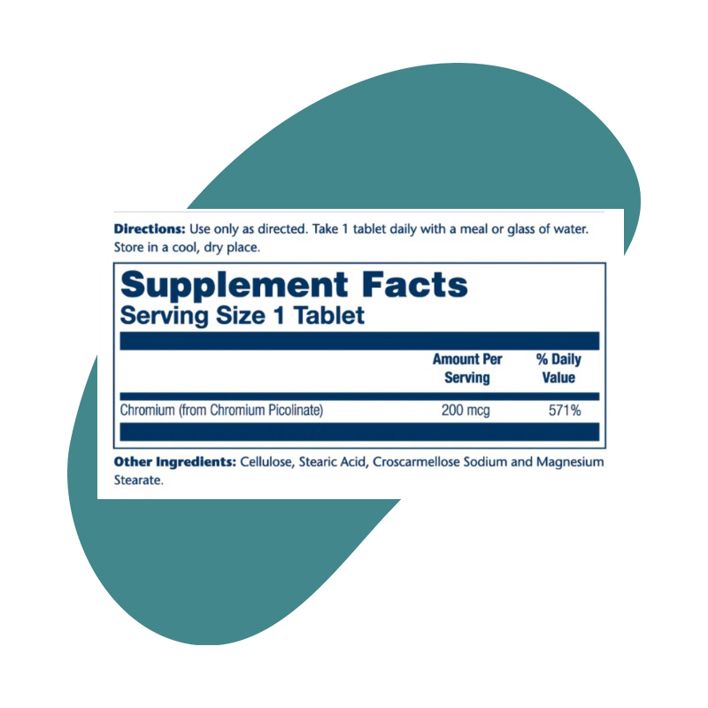 Chromium Picolinate 200mcg 2