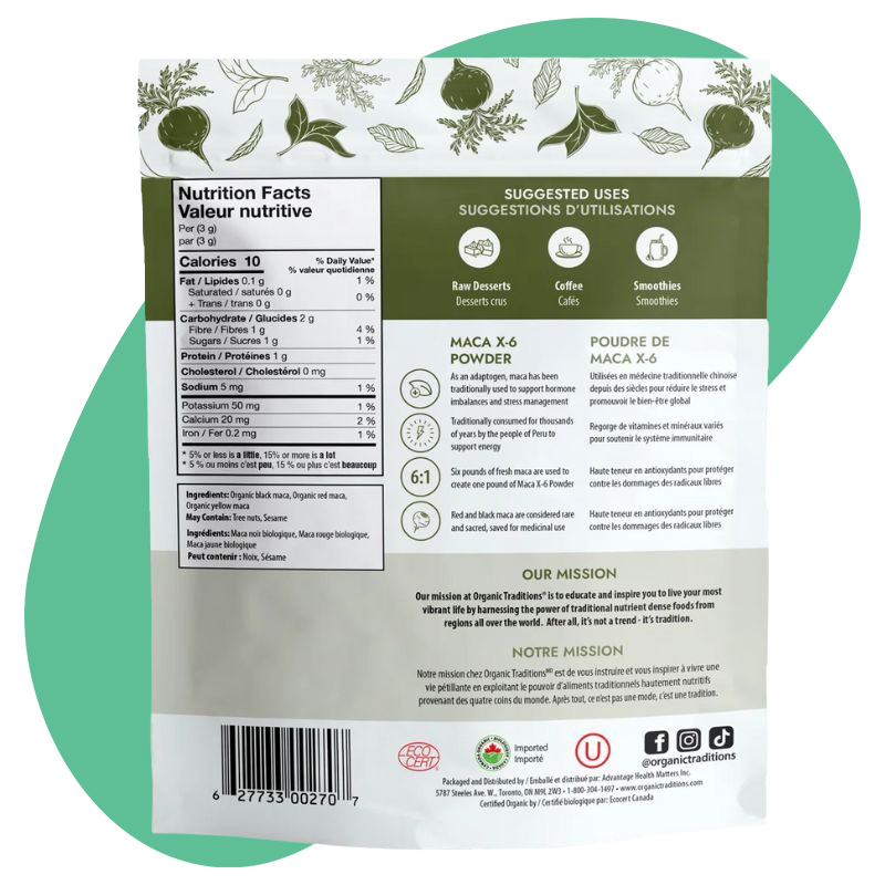 Organic Maca-X-6 2
