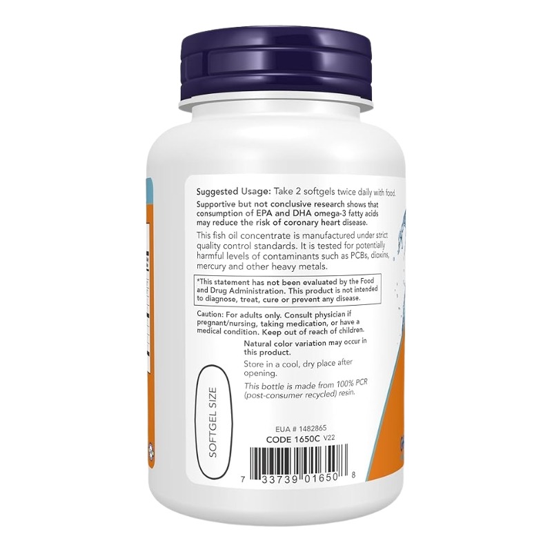 180 EPA/120 DHA, Cardiovascular Support, 100 Softgels 4