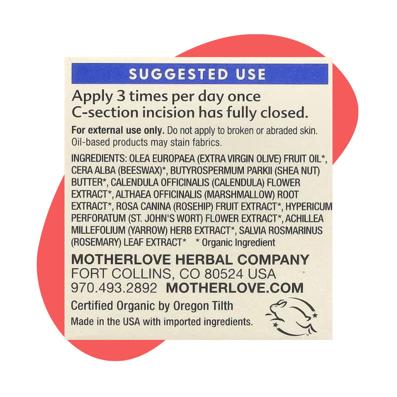 Postpartum, C-Section Cream 2