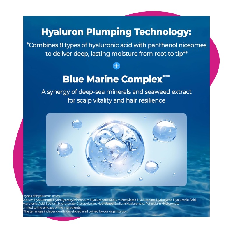 Volumizing Hyaluronic Hair Treatment, Blossom Breeze 500 mL 2