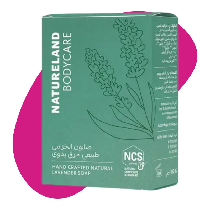 Hand Crafted Natural Lavender Soap, 100 mL 1