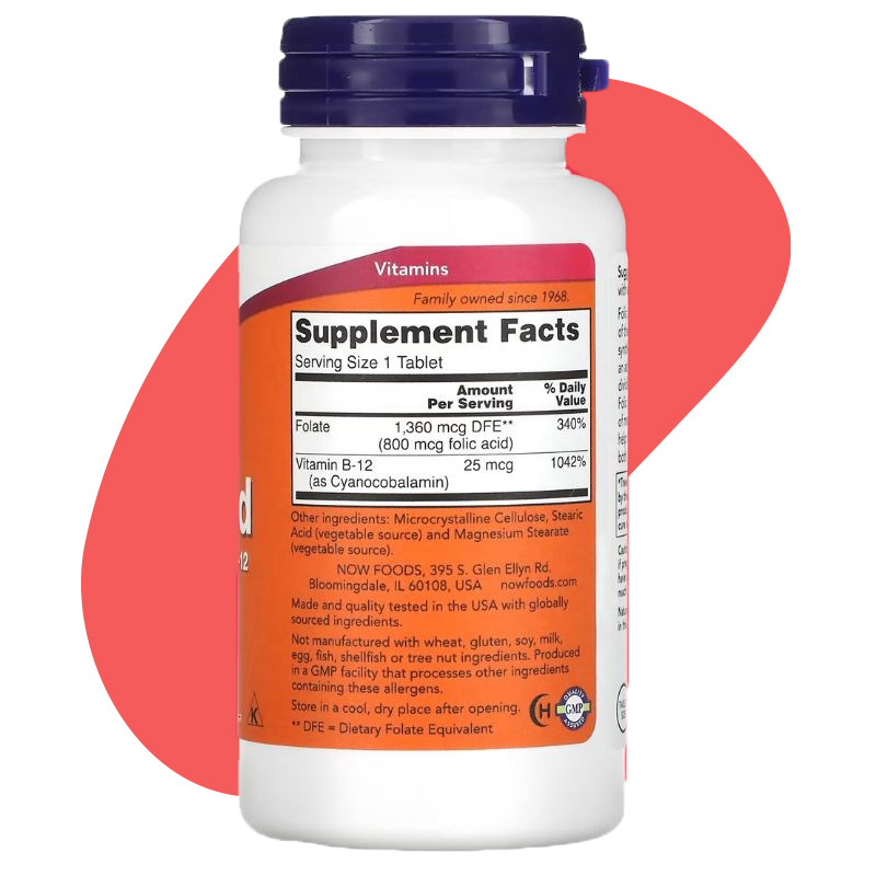Folic Acid, 800 mcg 2