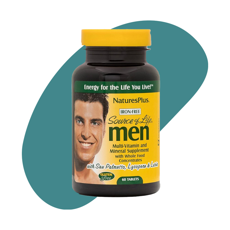 Iron-Free, Multi-Vitamin & Mineral Supplement,60 Tablets 1