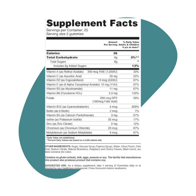 Strawberry Cherry livs kuwait provin vitamins