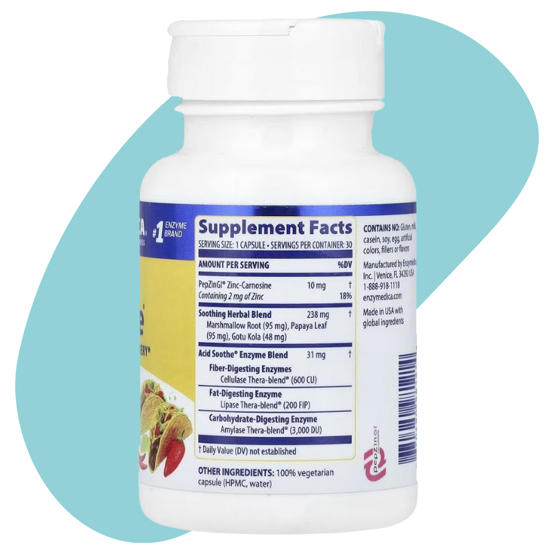 Acid Soothe, 30 Capsules 2