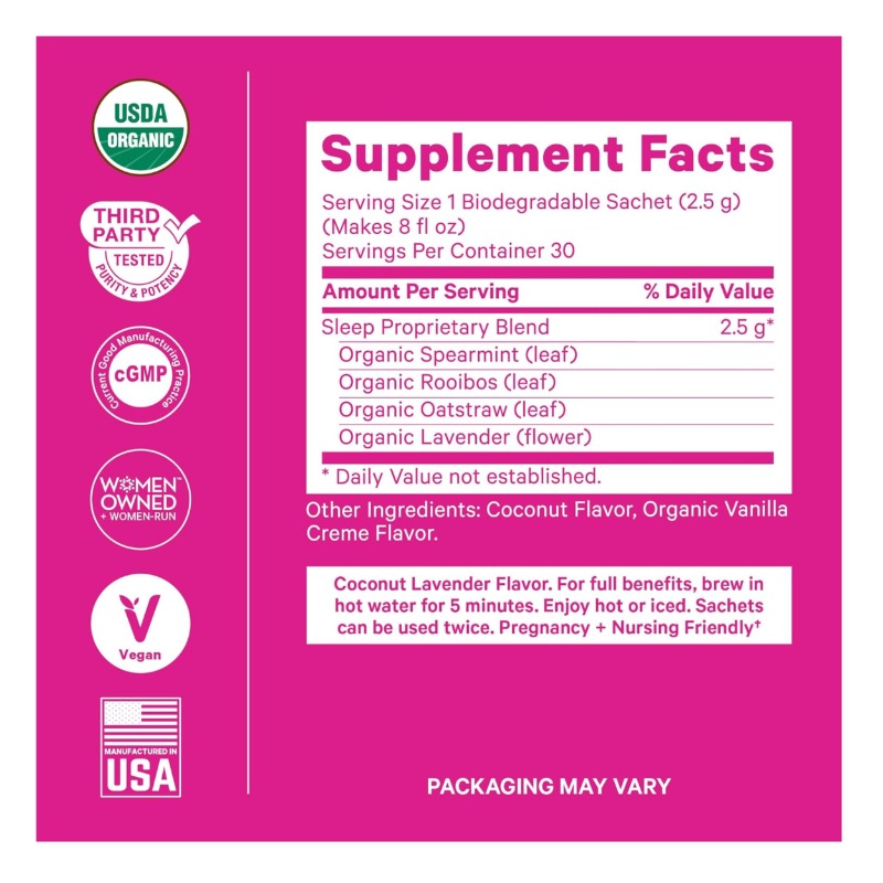 Coconut Lavender Flavor, 15 Sachets 2