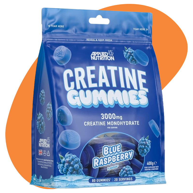 Blue Raspberry Flavour - 80 Gummies 1