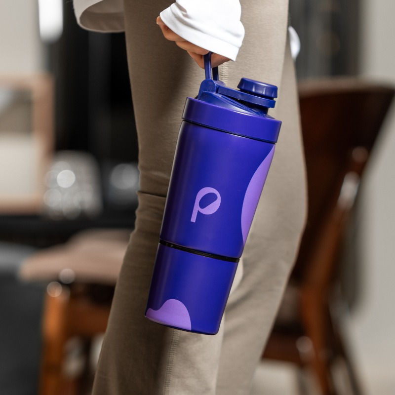 Shaker Bottle with Storage 10