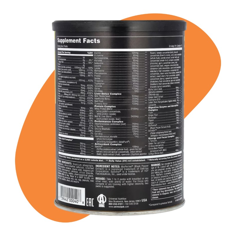 Animal pak, 30 packs 2