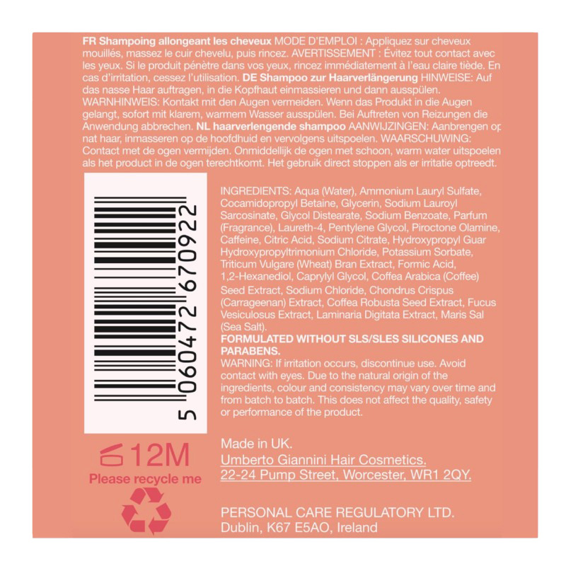 Caffeine-gro Complex, 250ml 2