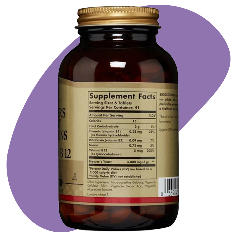 Brewers Yeast Grains with B12 2