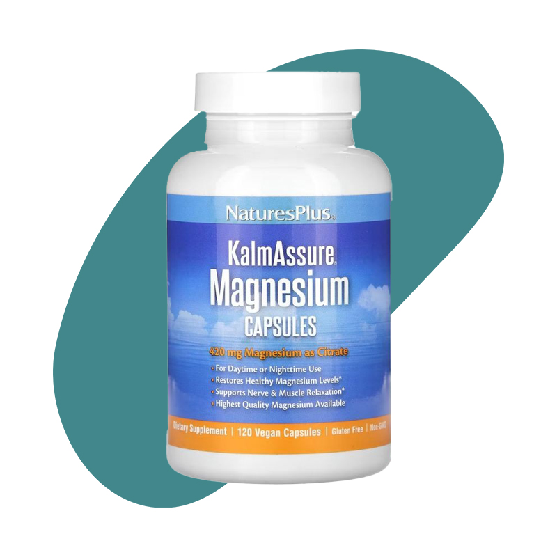 KalmAssure Magnesium, 120 Veg Capsules 1